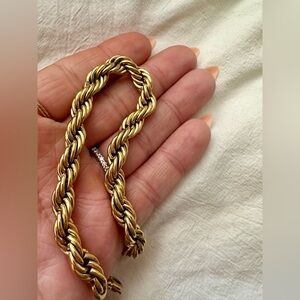 Miranda Frye rope bracelet